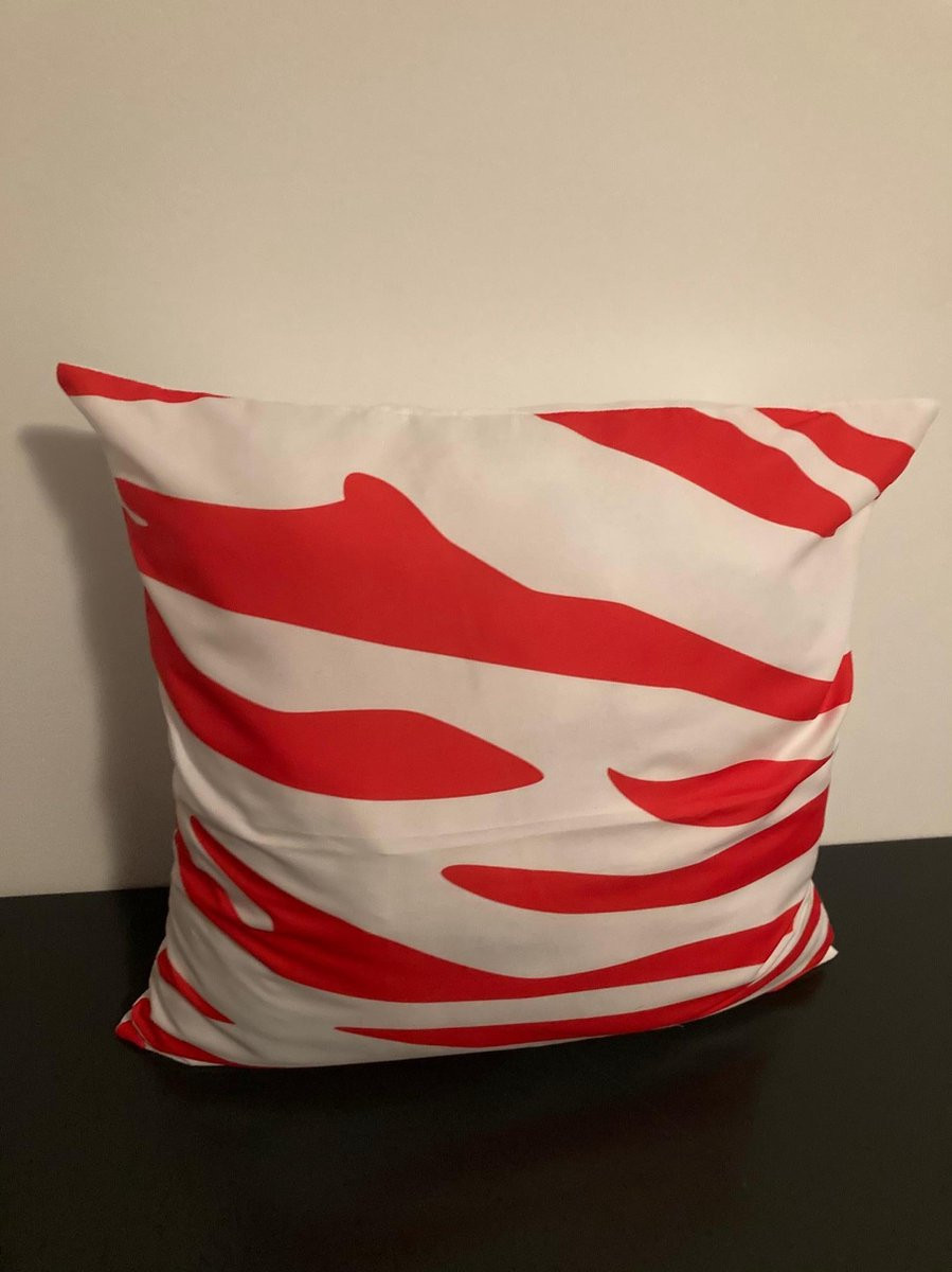 Kussenhoes Nordic Geometry Collection Red Edition - 45 x 45 cm