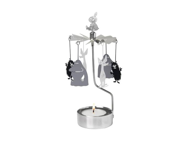 Pluto Design Mumin buddies engelenspel Zilver-metaal