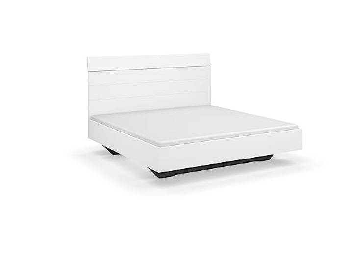 Rauch Möbel Florenz, Bett, Farbe Weiß, Maße 185x121x209 cm