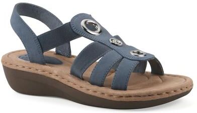 Women's Casimir Mini Wedge Sandal by Cliffs in Periwinkle Smooth (Size 10 M)
