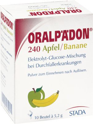 STADA Consumer Health Deutschland GmbH ORALPÄDON 240 Apfel Banane Pulver 10 St 02563032