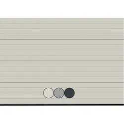 Alpha Tore Sektional-Industrietor ISO, S-Sicke, Stucco bis 3750 mm Breite