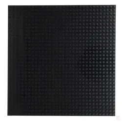 Klemos KL-20055 Klemmbaustein Grundplatte 32x32 Schwarz beidseitig (25cmx25cm)