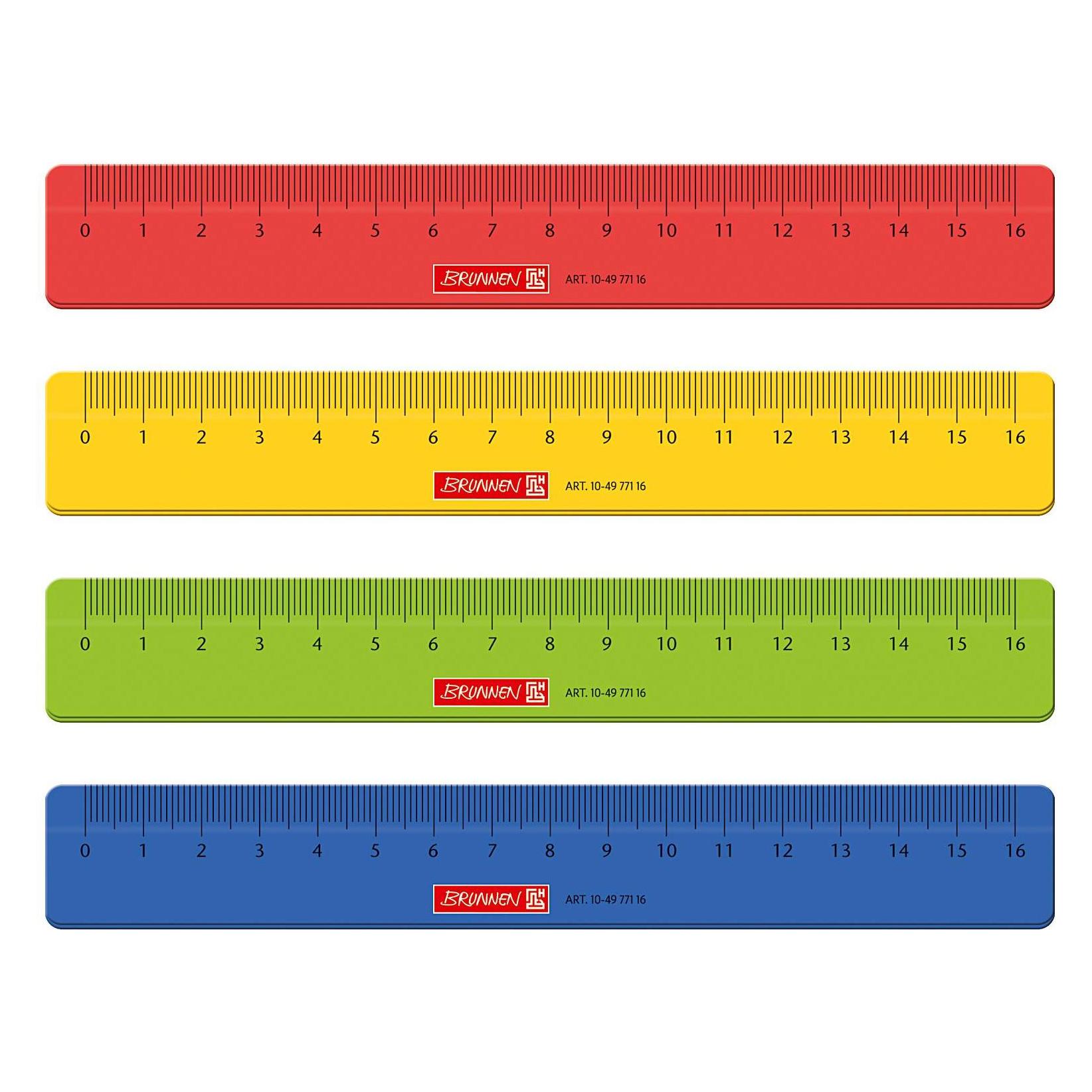 Brunnen Lineal (16 cm, Kunststoff) (50286872)