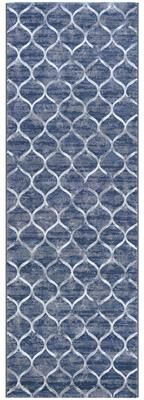 Dream Decor Rugs Provencal Kiss Blue Trellis Area Rug