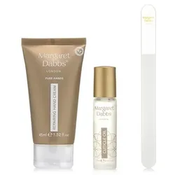 MARGARET DABBS LONDON Pure Hands Discovery Kit Handcream 45ml, Cuticle Oil 10ml, Crystal Nail File