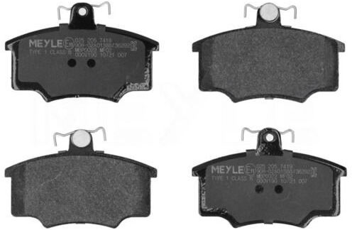 MEYLE 025 205 7419 Brake pad set