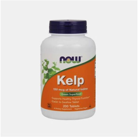 NOW KELP 150mg 200 COMPRIMIDOS