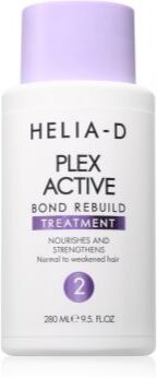 Helia-D Plex Active Bond Rebuild tratamento regenerador para todos os tipos de cabelos 280 ml. Plex Active Bond Rebuild