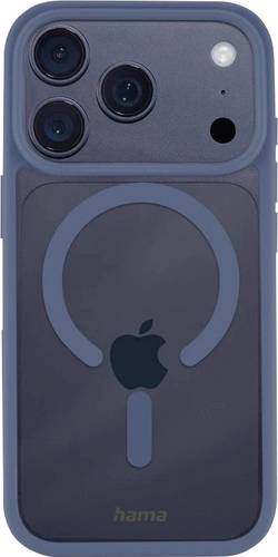 Hama Frame Protect Cover Apple iPhone 17 Pro Transparent, Blau 00232426