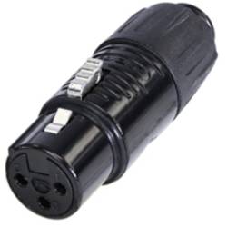 Rean AV RA3FT-B XLR-Adapter Mini-XLR-Stecker - Mini-XLR-Buchse Polzahl:3 1 St.