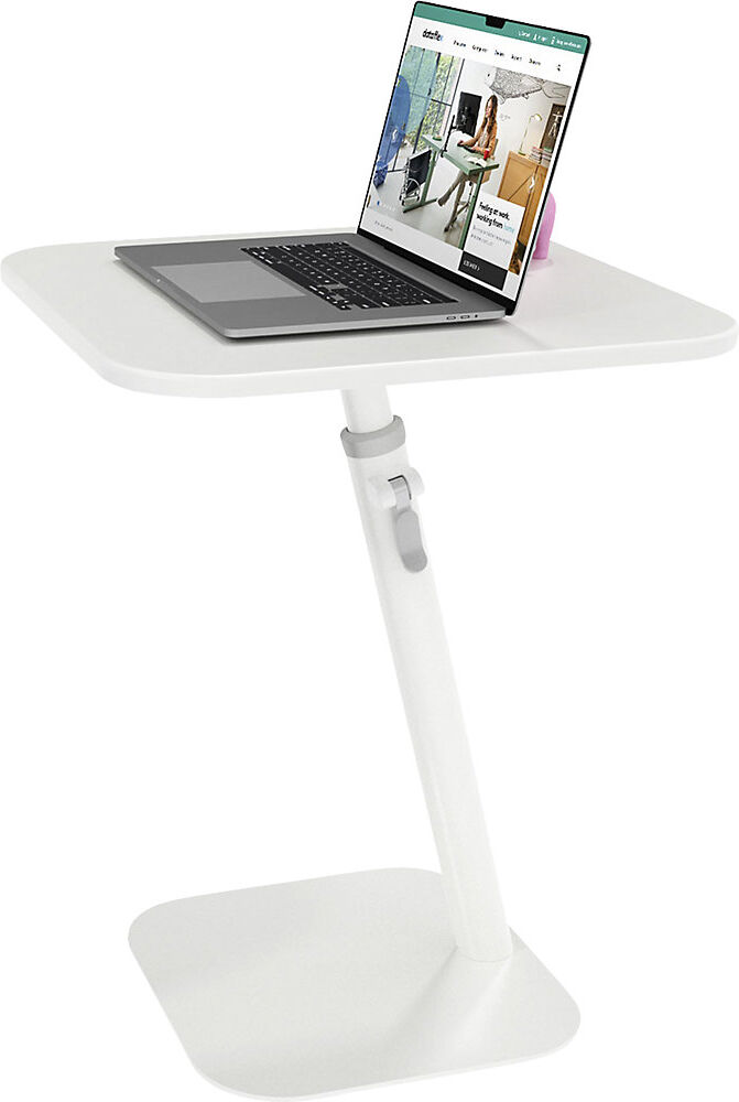 Laptop-Tisch Bento®, Höhenverstellbereich 555 - 750 mm, weiß Dataflex