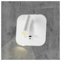 V-TAC VT-80068-W 240026 Nachttischlampe SMD LED LED 8 W Warmweiß EEK: F (A - G) Weiß