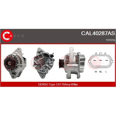 CASCO Generator CAL40287AS für TOYOTA