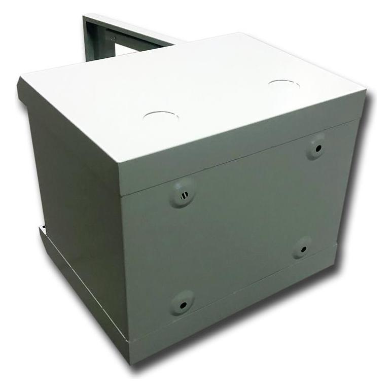 Wantec 10" rack jednodílný 6U/280 DATACOM šedý Skl.dv. (6 HE, 10 Zoll Rack) (7011)