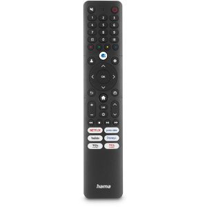 Hama Ersatzfernbedienung TCL TV, 221068, mit Batterie, vorprogrammiert, kompatibel mit TCL TV's