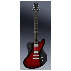 Framus D-Series Idolmaker - Burgundy Blackburst Transparent High Polish