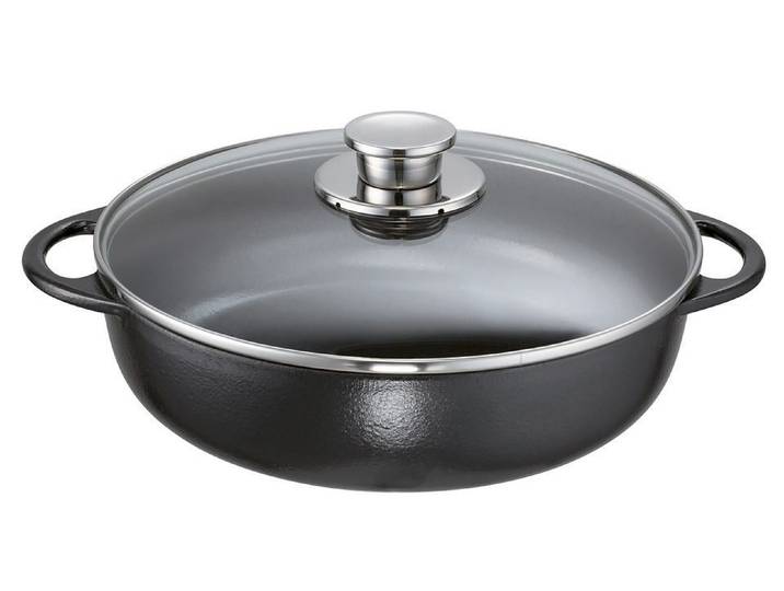 SCHULTE-UFER Bratpfanne Rustika, Gusseisen (1-tlg), Induktion
