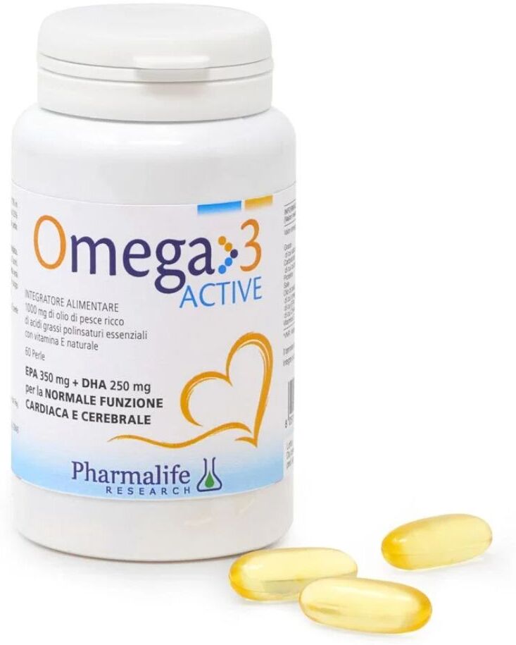 PHARMALIFE RESEARCH Srl Pharmalife Research Omega3 Active, 60 Perle