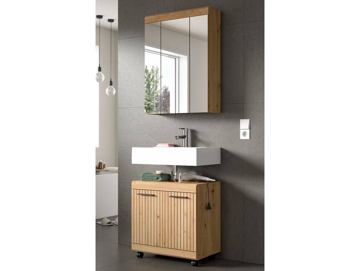 Ensemble de salle de bain Scout 2 60 x 191 x 34cm Bois/Imitation chêne Artisan