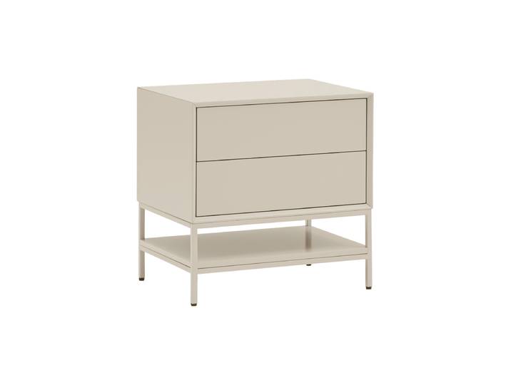 Design Beistell- und Nachttisch „Platt“ Sand Teulat