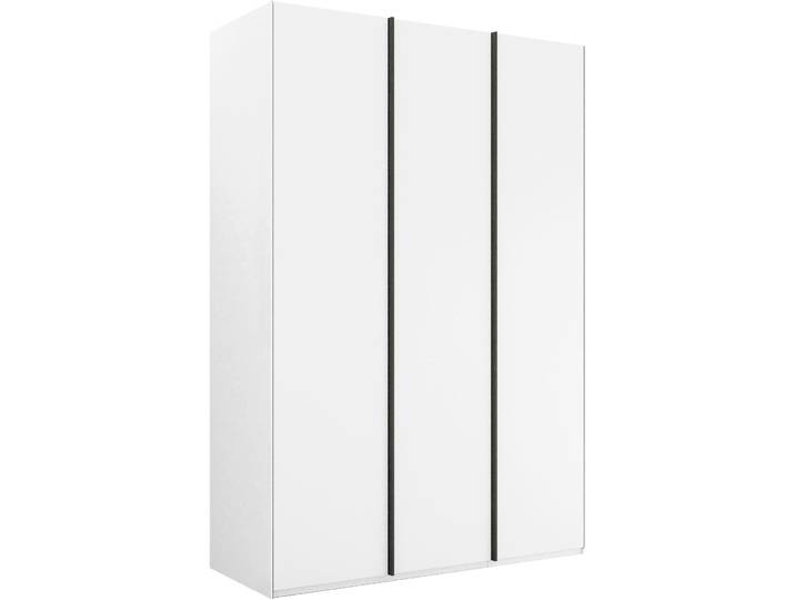 Drehtürenschrank RAUCH Kleiderschrank Schrank Garderobe Wäscheschrank SKAT MERIDIAN , weiss (alpinweiß), B:151cm H:235cm T:63cm, Holzwerkstoff, Schränke, Drehtürenschrank, mit Schubladeneinsatz, Wäscheeinteilung, Innenspiegel MADE IN GERMANY