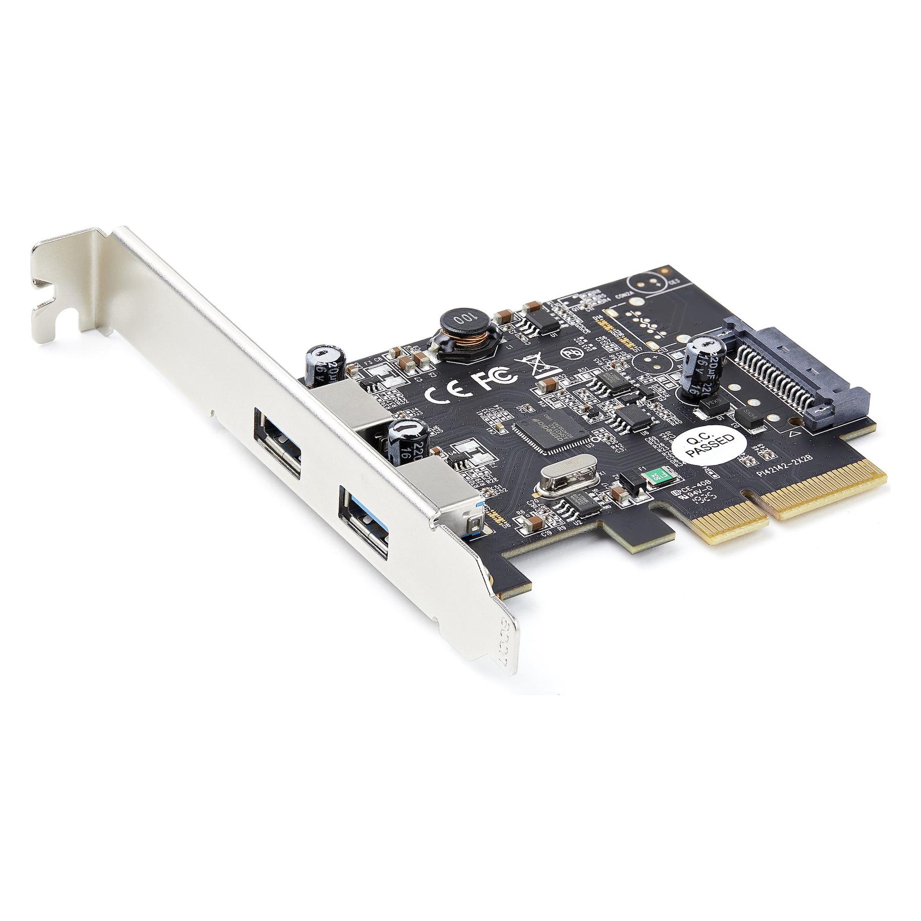 StarTech .com 2-Port USB PCIe Adapter (PEXUSB312A3)