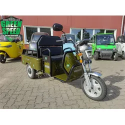 GREEN-SPEED Elektro 3-Rad Cargo Pritsche "L-Klasse" mit Kippfunktion
