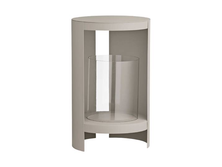 Design Windlicht „Ora“, Taupe AYTM