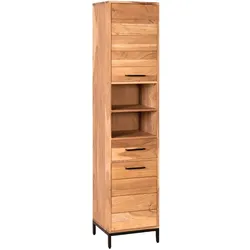 die Faktorei »Urban Spa« Bad-Hochschrank 40x180x35 cm / Akazie massiv