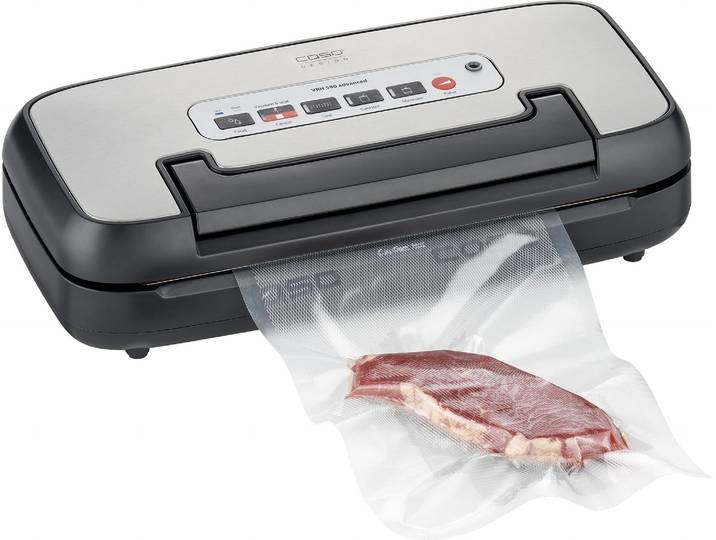 CASO Vakuumierer VRH 590 advanced , schwarz (edelstahl, schwarz), B:40cm H:10,5cm T:18cm, Vakuumierer, Vakuumierer