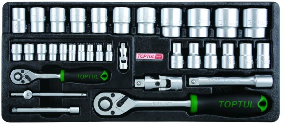 Kit de ferramentas TOPTUL GCAT3402