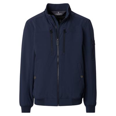 Blouson CASAMODA "CASAMODA Softshell Blouson uni", Herren, Gr. XL, dunkelblau, 92% Polyester, 8% Elasthan, Jacken Blouson