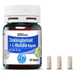 Sovita Zinkbisglycinat + L-Histidin Kapseln 90 ST