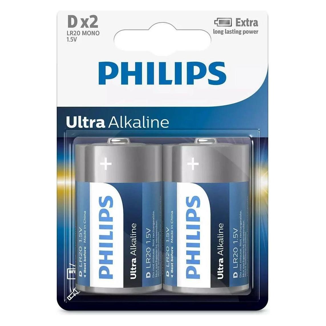 ProPlus Ultra Alkaline LR20 (D) (2 Stk., D) (LR20E2B)