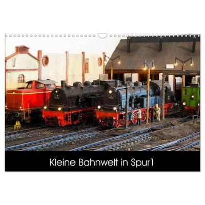 Kleine Bahnwelt in Spur 1 (Wandkalender 2027 DIN A3 quer), CALVENDO Monatskalender