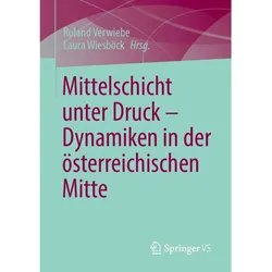 Mittelschicht unter Druck, Fachbücher von Laura Wiesböck, Roland Verwiebe