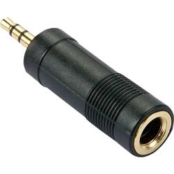 LINDY 35621 Lindy - Audio-Adapter - Stereo-Stecker (W) bis Stereo Mini-Klinkenstecker (M) Klinke Audio Adapter [1x Klinkenstecker 3.5 mm - 1x Klinkenbuchse