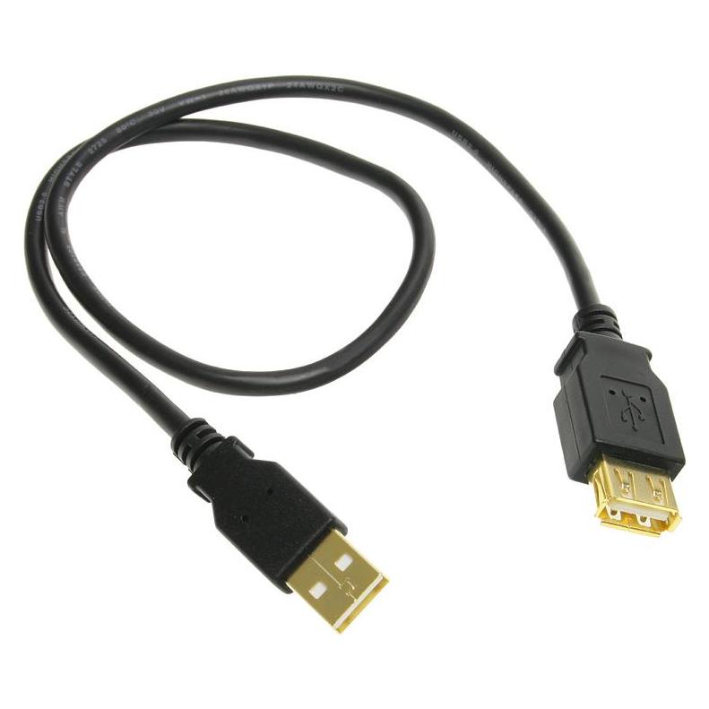 InLine USB A - USB A (0.50 m, USB 2.0) (34650S)