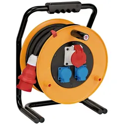 Brennenstuhl, Kabelrolle, Brobusta CEE 1 IP44 Industrie/Baustellen-Kabeltrom (40 m, 1.50 mm2)