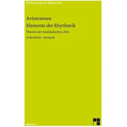 Elemente der Rhythmik, Fachbücher von Wolfgang Detel, Aristoxenos