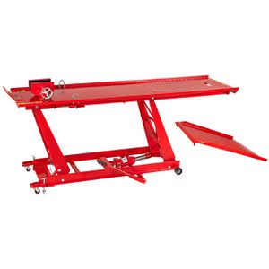 DEMA Hebebühne 24351, für Motorrad, 18-83 cm Hubhöhe, hydraulisch, mit Fußpedal, Tragkraft 450kg