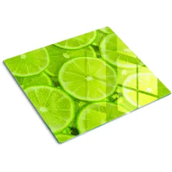 GLASPLATTE 60x52 cm Limes