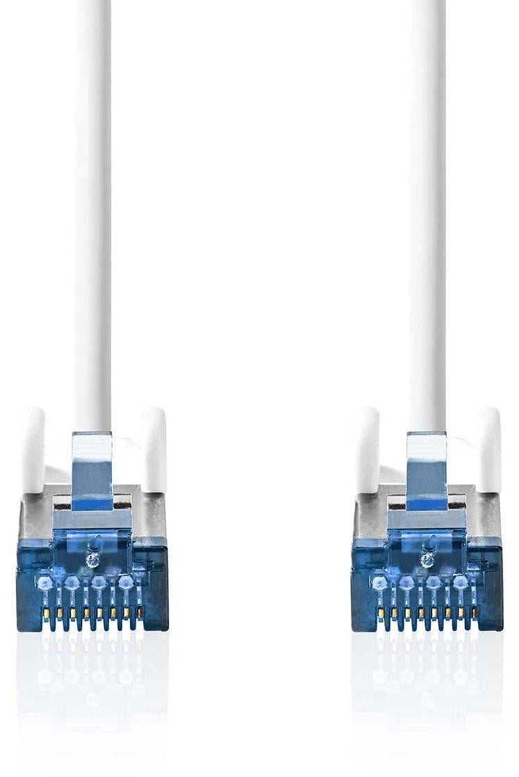 Nedis Cat6a S/FTP Netwerkkabel RJ-45 naar RJ-45, 0,25 meter, Wit