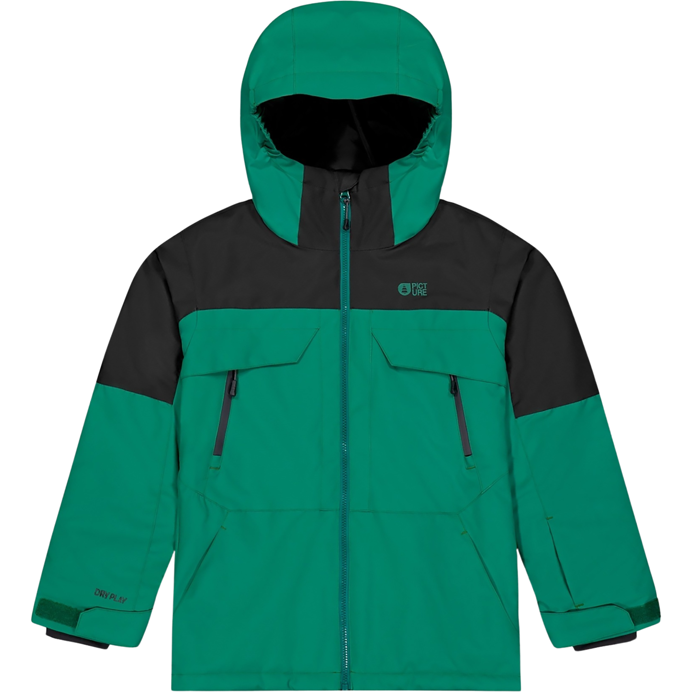 Picture Cossmo Kinder Isolationsjacke gruen Größe 152 Skifahren | Skitour Wasserdicht Wasserabweisend