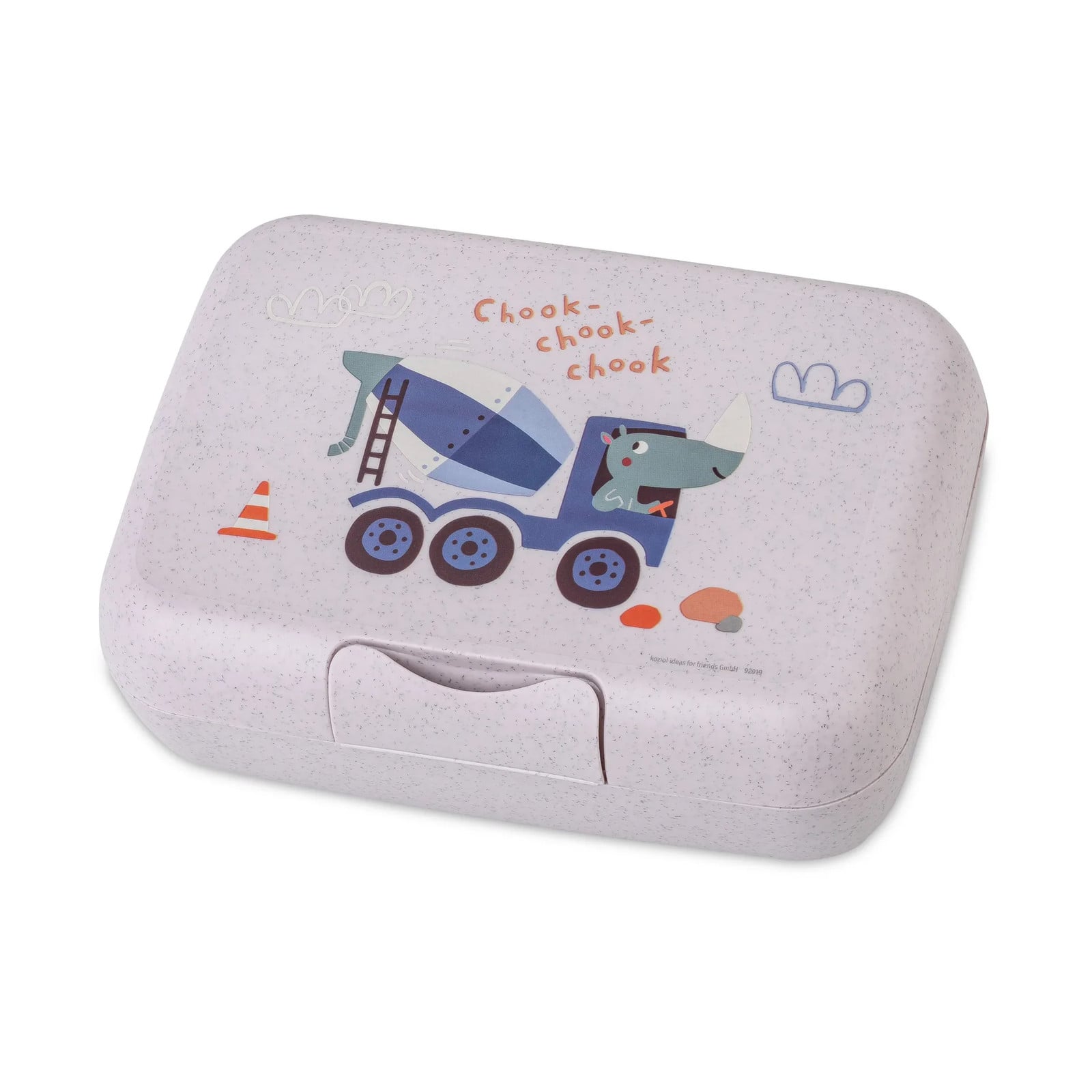Koziol Candy Lunchtrommel L Vrachtwagens met scheidingsschaal