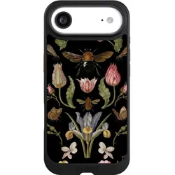 Nivocase Hülle für Apple iPhone Air Handyhülle NIVOcore Case Schwarz Biene Blumenkranz Blüte (Apple iPhone Air), Smartphone Hülle, Schwarz