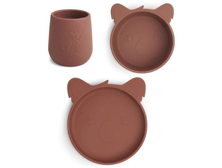 Silikon Geschirrset Judi Mahogany