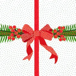 Servietten All Wrapped Up (LB 33x33 cm) - LB 33x33 cm