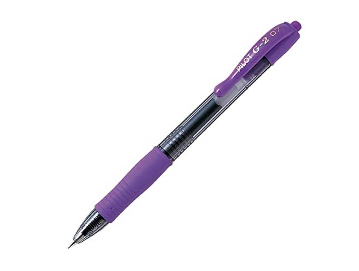 Pilot G207 Intrekbare Gel Rollerball 0.7 mm Tip (Enkele Pen) - Violet